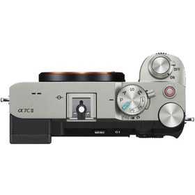 تصویر بدنه دوربین بدون آینه سونی Sony a7C II Mirrorless Camera Body (Silver) 