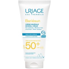 تصویر کرم ضد آفتاب بی رنگ اوریاژ Uriage مدل بریسان Bariesun حجم 100 میل SPF 50+ 