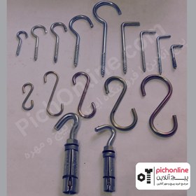 تصویر قلاب اس سایز 3 