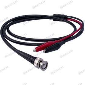 تصویر پراب REFACO Probe BNC Plug to Aligator Clip 1m HB-A100 