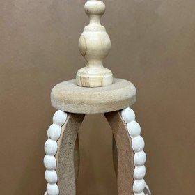 تصویر فانوس تسمه دار چوبی 