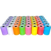 تصویر رول کاغذ حرارتی کارتخوان رنگی Roll paper