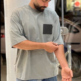 تصویر تیشرت loewe طوسی 