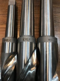 تصویر مته ته کونیک تی ان HSS-E سایز 69 تا 80 - 76mm TEPER SHANK DRILL HSS-E M2 DIN345