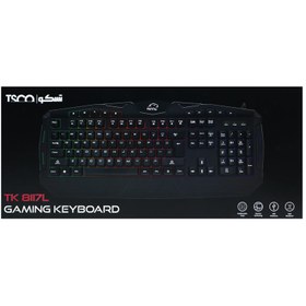 تصویر کیبورد گیمینگ تسکو مدل TK 8117 L TSCO TK 8117 L Gaming Keyboard