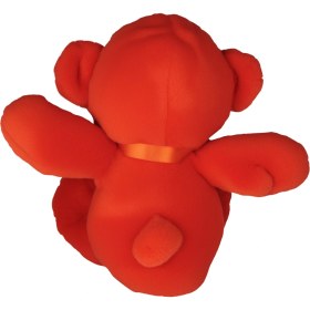 تصویر عروسک خرس قرمز 