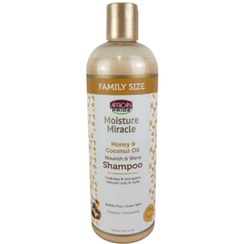 تصویر شامپو عسل و روغن نارگیل آفریکن پراید 