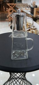 تصویر کتری قوری پیرکس مربع 