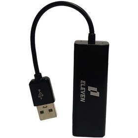 تصویر تبدیل Eleven UL10 LAN TO USB Eleven UL10 LAN TO USB Converter