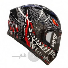 تصویر کلاه کاسکت فک ثابت SMK STELLAR کد 10 SMK STELLAR fixed-jaw helmet code 10