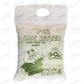 تصویر خاک گربه PCL مدل 04 وزن 5 کیلوگرم PCL-04 cat litter 5kg