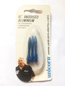 تصویر شفت آلومینیومی کوتاه یونیکورن مدل XL ANODISED _ رنگ آبی کاربنی 