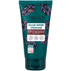 تصویر ماسک اسکراب زغال تراست Charcoal scrub mask