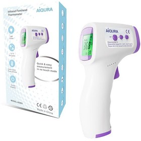 تصویر تب سنج لیزری آیکورا AD 801 Aiqura  AD 801 Laser Thermometer