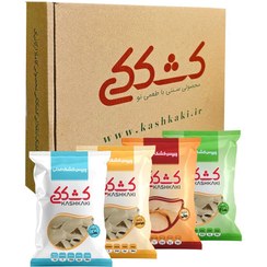 تصویر کشک چیپسی تنقلاتی طعم مخلوط وزن ۳۸۰ گرم 