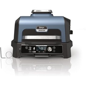 تصویر گریل باربیکیو برقی نینجا مدل NINJA OG901 Ninja Woodfire Electric BBQ Grill & Smoker OG901