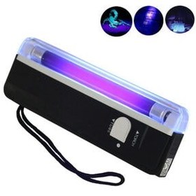 تصویر چراغ قوه لامپ UV مدل فلورسنت اورجینال hitteknoloji 