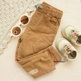 تصویر شلوار کبریتی شتری 