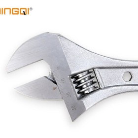 تصویر آچار فرانسه دینگشی مدل 16012 سایز 12 اینچ Dingqi 16012 Adjustable Wrench 12 Inch