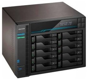 تصویر ذخیره ساز تحت شبکه ایسوستور مدل Asustor LOCKERSTOR 10 AS6510T Asustor LOCKERSTOR 10 AS6510T 10 bay Tower NAS Storage