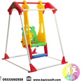 تصویر تاب کودک مانلی تویز مدل Giraffe 