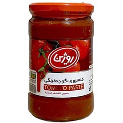 تصویر کنسرو رب گوجه فرنگی شیشه 680گ روژین 