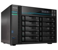 تصویر ذخیره ساز تحت شبکه ایسوستور مدل Asustor Lockerstor 10 Pro AS7110T Asustor Lockerstor 10 Pro AS7110T 10 bay Tower NAS Storage