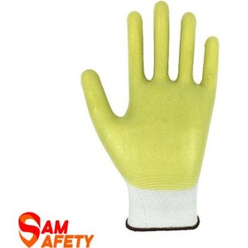 تصویر دستکش کف نیتریل نفیس کد 100 