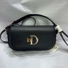 تصویر مینی بگ پاسپورتی چرم مدل دیور Leather passport mini bag Dior model