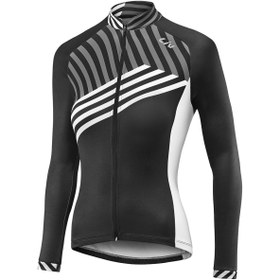 تصویر LIV ACCELERATE MID-THERMAL Long Sleeve Jersey – black/white 