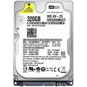 تصویر هارد دیسک اینترنال وسترن دیجیتال مدل WD3200BUCT ظرفیت 320 گیگابایت Western Digital WD3200BUCT Internal Hard Drive 320GB