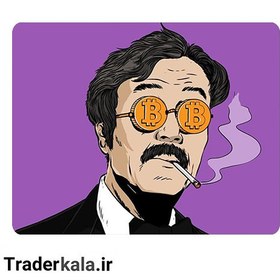 تصویر ماوس پد طرح بیت کوین کد MP1039 