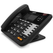 تصویر تلفن رومیزی Uniden 8402 CLI با 10 کلید حافظه (مشکی) 