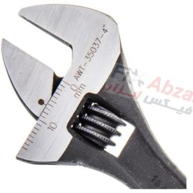 تصویر آچار فرانسه لیکوتا مدل AWT-35037-4 سایز 4 اینچ Licota AWT-35037-4 Adjustable Wrench 4 Inch