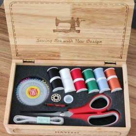 تصویر جعبه نخ و سوزن 