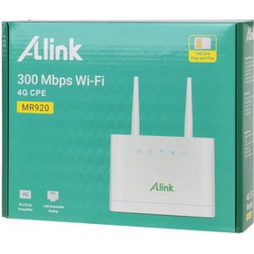 تصویر مودم روترآنلاک 4G LTE ای لینک مدل Alink MR930S Alink MR930S 300Mbps Wireless N 4G LTE Router