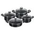 تصویر سرویس قابلمه 8 پارچه تیارا مدل TR-8SPTG Tiara TR-8SPTGB Pot Service 8 Piece