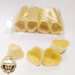 تصویر نان حلوا قلب ممتاز بسته 48عددی 
