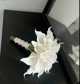 تصویر دسته گل عروس کد028 