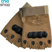 تصویر دستکش تاکتیکال نیم پنجه اوکلی مدل OAKLEY Gloves 005 