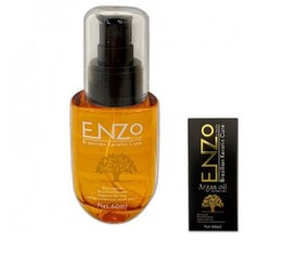 تصویر روغن مو انزو مدل Argan حجم ۶۰ میلی لیتر ENZO ARGAN OIL