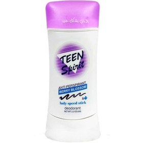 تصویر استیک ضد تعریق Lady Speed Stick سری Teen Spirit مدل Berry Blossom (گیلاس) وزن 65 گرم 