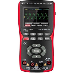 تصویر اسیلوسکوپ و مولتی متر زویی مدل ZOYI ZT-702S اصلی MULTIMETER