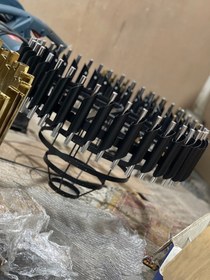 تصویر لوستر سقفی بزرگ کریستالی سایز ۶۰ 