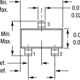 تصویر ترانزیستور AO3401A Transistor AO3401A