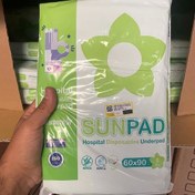 تصویر زیرانداز بیمار حیوان سگ گربه سان پد بسته 5عددی SUN PAD دروشیت تینو گلدپد 