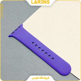 تصویر لارنس | قیمت و خرید بند سیلیکون اپل واچ 38/40/41mm کد 30 - Purple 