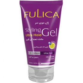 تصویر ژل مو حالت دهندگی قوی بنفش فولیکا 150میلی لیتر ا FULICA ULTRA HOLD GEL FOR HAIR 150ml FULICA ULTRA HOLD GEL FOR HAIR 150ml