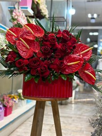 تصویر باکس گل کرکره ای کد 328 