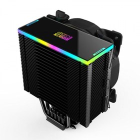 تصویر فن خنک کننده CPU پی سی کولر PCcooler GI-D56A HALO RGB PCcooler GI-D56A HALO RGB CPU System